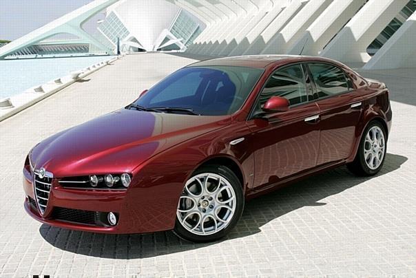 Der Alfa Romeo 159 erhält den Internet Auto Award 2007. Foto: Auto-Reporter/Alfa Romeo